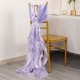 Whimsical Spiral Design Chair Sashes Whimsical Spiral Design Chair Sashes