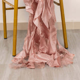 Mauve Chiffon Satin Chair Sashes Mauve Chiffon Satin Chair Sashes