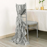 Whimsical Spiral Design Chair Sashes Whimsical Spiral Design Chair Sashes