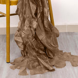 Taupe Chiffon Satin Chair Sashes Taupe Chiffon Satin Chair Sashes