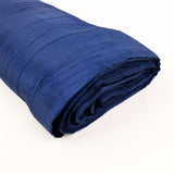 Navy Blue Accordion Crinkle Taffeta Fabric Bolt Navy Blue Accordion Crinkle Taffeta Fabric Bolt