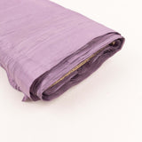 Violet Amethyst Accordion Crinkle Taffeta Fabric Bolt